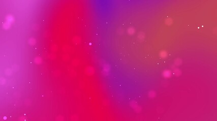 Abstract pink and purple gradient with bokeh lights for background or overlay