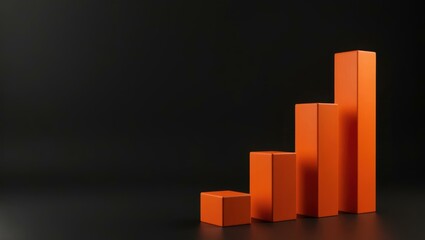 Poster - Coral pink dumbbell on right. Soft green background. Copy space for text, 3D render AI Generated Designer Element