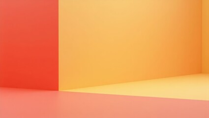 Poster - Amaranth pink celebrity spotlight on left. Soft purple background. Copy space for text, 3D render AI Generated Designer Element