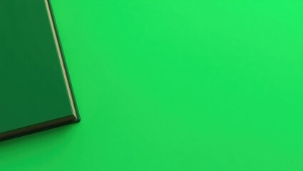 Poster - Forest green hockey jersey on left. Soft coral background. Copy space for text, 3D render AI Generated Designer Element