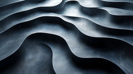 Wall Mural - A black and white image of a wave with a lot of detail