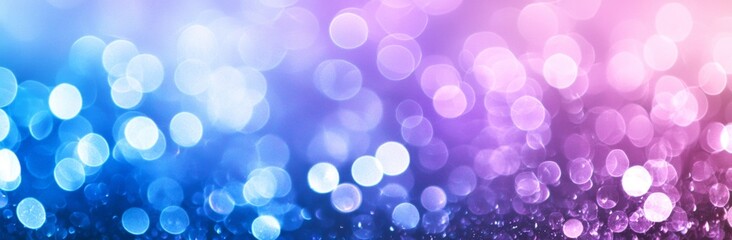 Poster - Gradient bokeh lights background creating a festive mood, perfect for celebrations, holidays, or any design project needing a touch of magic and sparkle