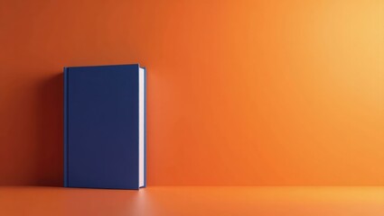 Poster - Indigo zodiac book on left. Soft pink background. Copy space for text, 3D render AI Generated Designer Element