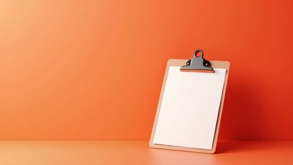 Poster - Coral pink dumbbell on right. Soft green background. Copy space for text, 3D render AI Generated Designer Element