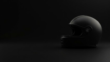 Poster - Camouflage green soldier's helmet on right. Soft blue background. Copy space for text, 3D render AI Generated Designer Element