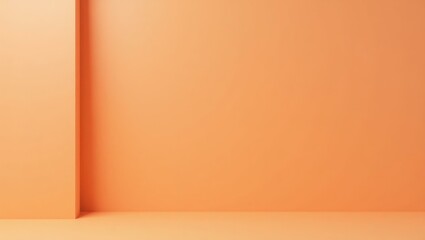 Poster - Coral pink dumbbell on right. Soft green background. Copy space for text, 3D render AI Generated Designer Element