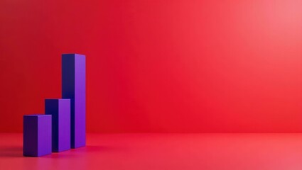 Poster - Royal purple velvet throne on left. Soft purple background. Copy space for text, 3D render AI Generated Designer Element