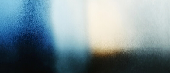 Poster - Blurred glass background with colors and light reflections for creative projects