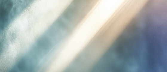 Poster - Light rays shining through background creating serene atmosphere and visual depth