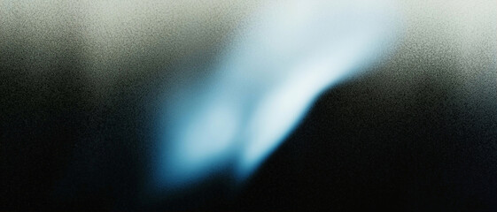 Poster - abstract light in soft fade with cool tones and ethereal glow