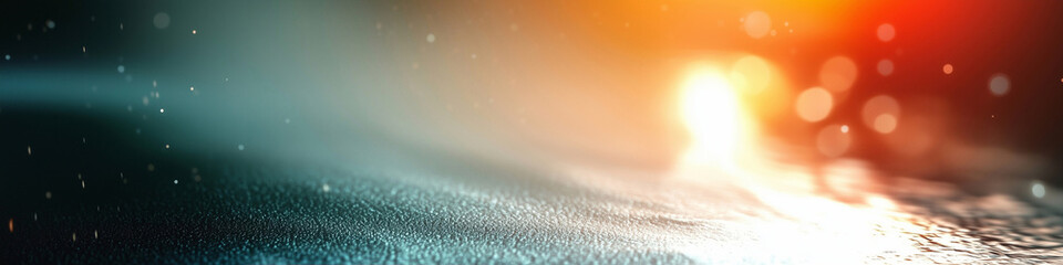 Poster - Abstract background with colorful light and soft textures in a blurred style