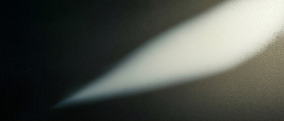 Poster - Light beam shining on surface creating soft glow and contrast