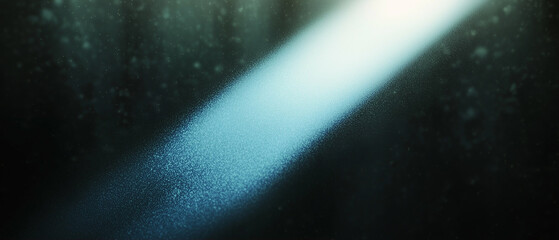 Poster - Light rays illuminating background with soft glow and textured particles