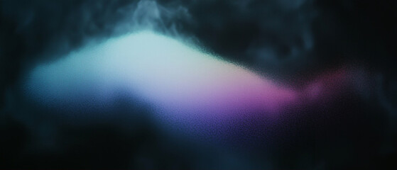 Poster - Abstract gradient background with colorful shades creating a smooth transition in a moody atmosphere