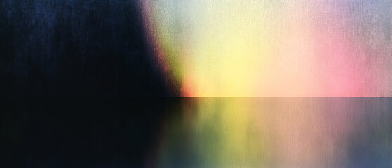 Poster - Abstract background with blending colors and soft textures creating a serene atmosphere