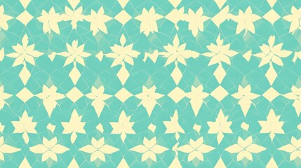 Canvas Print - Pastel floral pattern background, website design