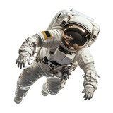 Astronaut in spacesuit isolated on Transparent background