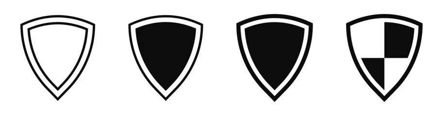 Leinwandbilder - security shield protection icon symbol