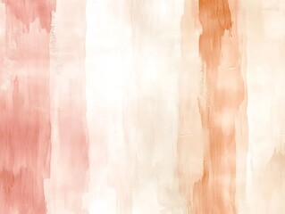Poster - Elegant pastel backdrop with a gradient moving from soft rose to muted beige accentuated by a delicate textured overlay for a contemporary refined feel