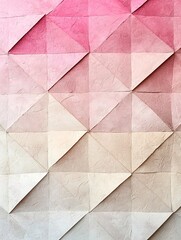 Poster - Minimalist pastel gradient canvas with a delicate textured overlay  showcasing a smooth transition from pink to beige tones  This digital art piece exudes an elegant and sophisticated aesthetic