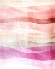 Poster - Serene Pastel Gradient Landscape with Soft Film Grain Overlay in Minimalist Contemporary Design   Digital Art Showcasing a Tranquil Pink to Beige Ombre Effect with Scandinavian Influence