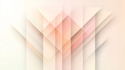 Poster - Refined and elegant pastel gradient backdrop shifting from pink to beige adorned with a delicate textured noise overlay for a sophisticated contemporary look with soft focus