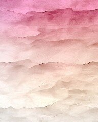 Poster - Pastel gradient with a harmonious transition from pink to beige accentuated by a gentle film grain overlay exuding a modern and refined visual style