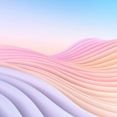 Poster - Minimalist pastel gradient background with a soft textured abstract pattern that creates a contemporary serene and visually soothing aesthetic