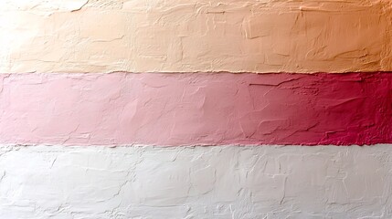 Poster - Pastel tonal gradient surface transitioning smoothly from light pink to neutral beige complemented by a delicate textured overlay sleek and sophisticated composition vibrant yet muted color scheme