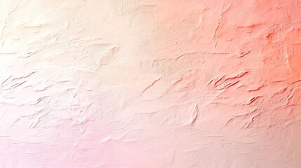 Poster - Soft pastel pink to beige gradient backdrop with a textured noise overlay creating a contemporary minimalist design with an elegant and clean aesthetic