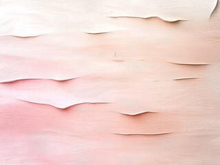 Poster - Soft pastel gradient canvas shifting from light pink to mellow beige tones with a faint textured overlay evoking a modern refined aesthetic with an atmospheric Impressionist influenced feel
