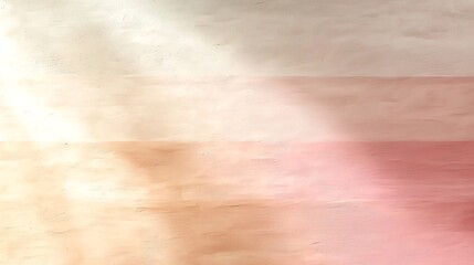 Poster - Soft pastel gradient backdrop in warm beige and muted pink hues with a subtle textured noise overlay and a clean contemporary minimalist design  This photographic