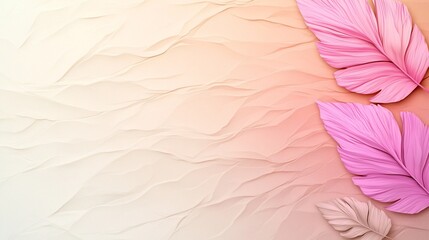 Poster - Soft pastel gradient background featuring a smooth transition from pink to beige hues with a subtle textured noise overlay for a minimalist contemporary and serene design aesthetic