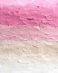 Poster - Pastel Pink to Beige Gradient with Delicate Textured Overlay in a Clean Contemporary and Minimalist Composition  Soft Elegant and Soothing Digital Art Background