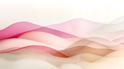 Poster - Serene Pastel Gradient Landscape with Subtle Textured Noise Overlay Showcasing a Calming Elegant Minimalist Aesthetic Suitable for Modern Contemporary Designs and Decor