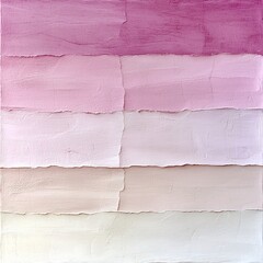 Poster - Pastel Gradient Art Piece with Harmonious Blend of Pink and Beige Hues Accentuated by Subtle Textural Noise Effect Conveying a Sense of Modern Minimalism and Serene Elegance