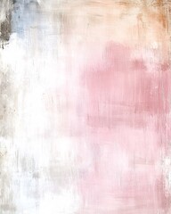 Poster - Pastel gradient backdrop transitioning gracefully from delicate blush to muted sand tones accented with a faint textural overlay for a polished contemporary aesthetic  Painterly brushstrokes