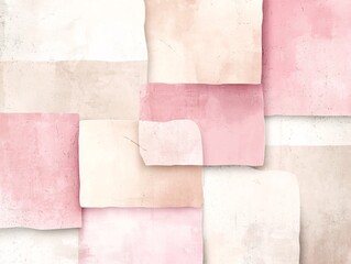 Poster - Soothing and Tranquil Pastel Gradient Backdrop featuring Delicate Texture Overlay in a Modern Minimalist Digital Style Evoking a Calm and Feminine Aesthetic