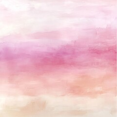 Poster - Pastel Gradient Backdrop with a Seamless Pink to Beige Color Fade Accented by a Subtle Grainy Digital Texture Presenting a Whimsical and Digital Art in an Impressionist Style