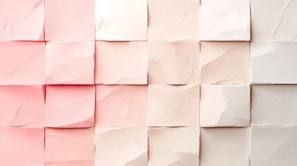 Poster - Minimalist and contemporary pastel gradient background featuring soft pink to beige hues a textured noise overlay and a matte finish for a clean serene and calming aesthetic