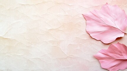 Poster - Soft pastel gradient background with a pink to beige hue transition and a textured noise overlay creating a minimalist and elegant design for various creative applications