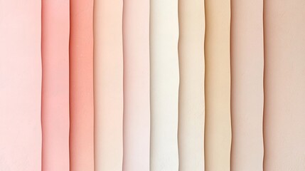 Poster - Serene pastel gradient canvas cascading from delicate pink to warm beige hues accented by a delicate textured noise overlay conveying a minimalist modern vibe for a clean elegant and background