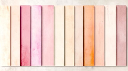 Poster - Serene pastel gradient canvas cascading from delicate pink to warm beige hues accented by a faint textured noise overlay conveying a refined modern aesthetic for use in various design projects