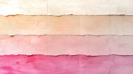 Poster - Serene pastel gradient canvas cascading from delicate pink to warm beige hues accented by a faint textured noise overlay conveying a refined modern aesthetic