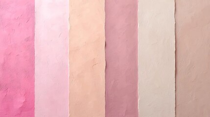 Poster - Minimalist contemporary digital background with a gentle pastel gradient from pink to beige featuring a subtle textured noise accent for a modern aesthetic look
