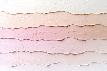 Poster - Soothing pastel gradient foundation seamlessly shifting from pale pink to muted beige complemented by a gentle textured overlay conveying a minimalist contemporary vibe
