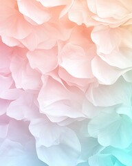Poster - Subtle Pastel Gradient Backdrop with Textured Noise Effect for Serene and Calming Ambiance  Contemporary Minimalist Design with Harmonious Palette of Soft Blush and Mint Colors