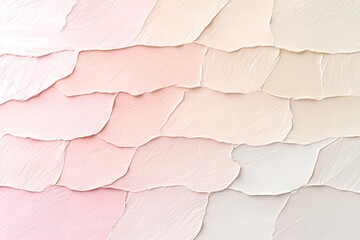 Poster - Delicate pastel gradient canvas transitioning from soft pink to mellow beige tones with a textured noise overlay adding depth and refinement to create a contemporary mood