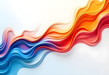 Poster - Waves on the water surface. Natural background. Stock vector image.