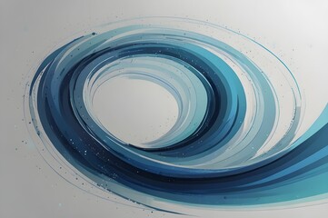Poster - Waves on the water surface. Natural background. Stock vector image.